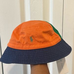 Ralph Lauren color block bucket hat